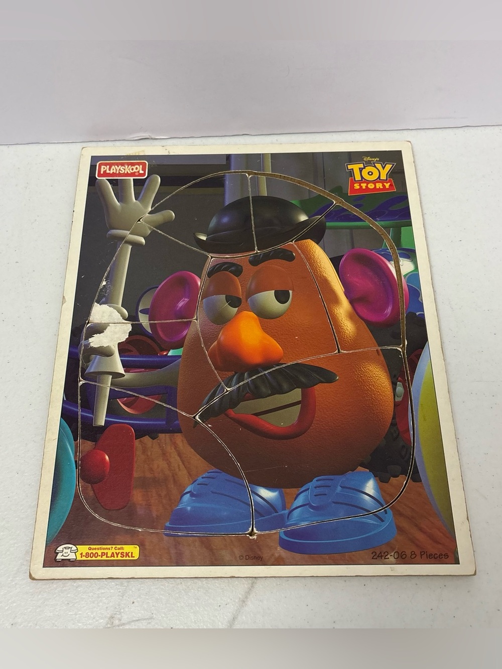 Playskool Vintage Wooden Puzzle Toy Story Mr Potato Head